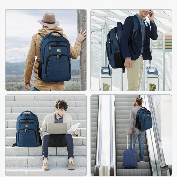 Bruno Cavalli Blue Backpack NWT - Picture 14 of 14